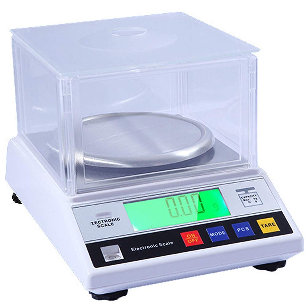 Bilance da Cucina 300G/600G/1000G/2000G X 0,01 G Bilancia da Laboratorio Digitale ad Alta precisione Bilancia analitica di precisione per conteggio per Industria