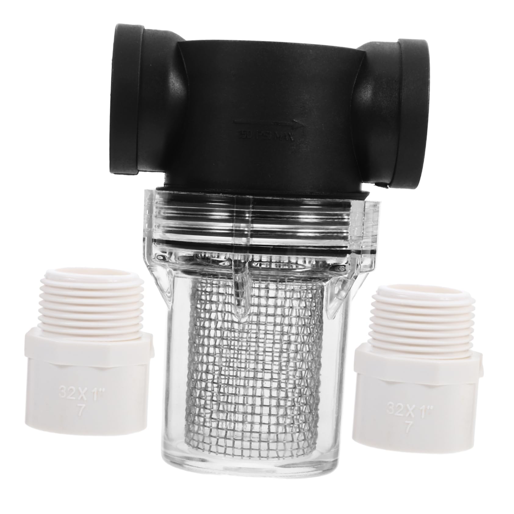 ULTECHNOVO 4pezzi Filtro Per Giardino Portatile Filtrazione Per Irrigazione e Potabile Rete Mesh Per Impianti e Breeding Farm Facile Da Installare e Utilizzare
