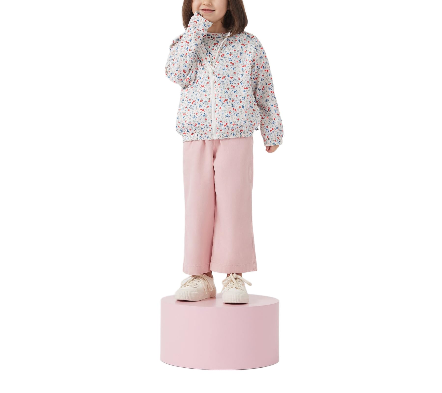Petit Bateau Giacca A Vento Anti UV Bambine e Ragazze