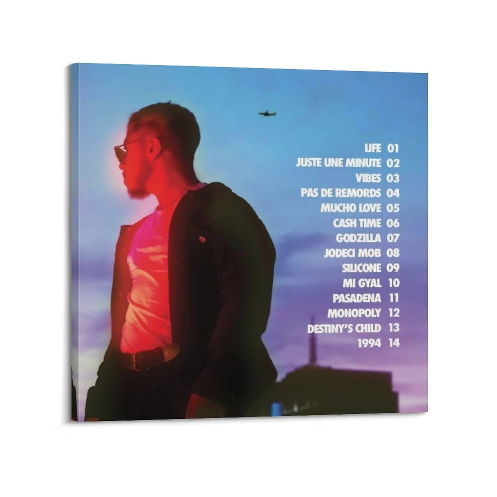 Poster Hamza Album 1994 - Décoration Murale Rap Français