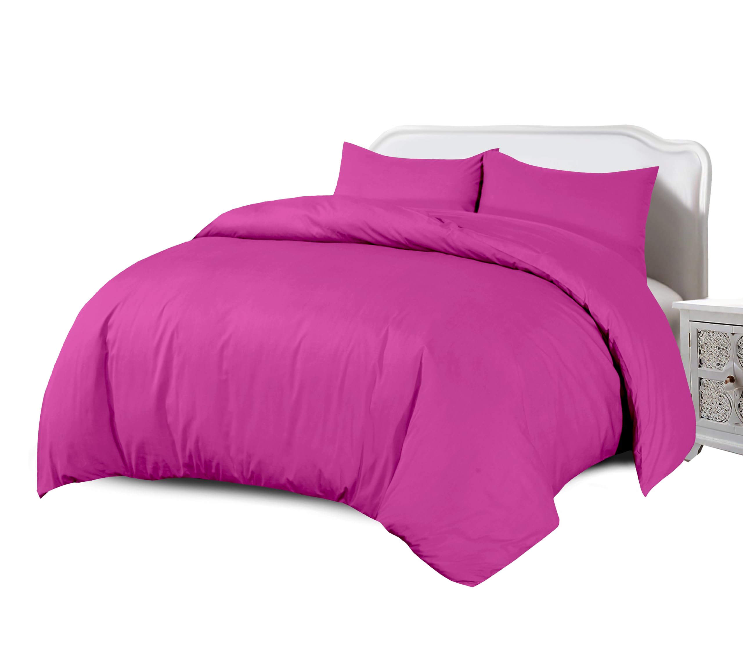 Crescent Textile 200TC Duvet Cover Bedding Set Single, Double, King - Image 4
