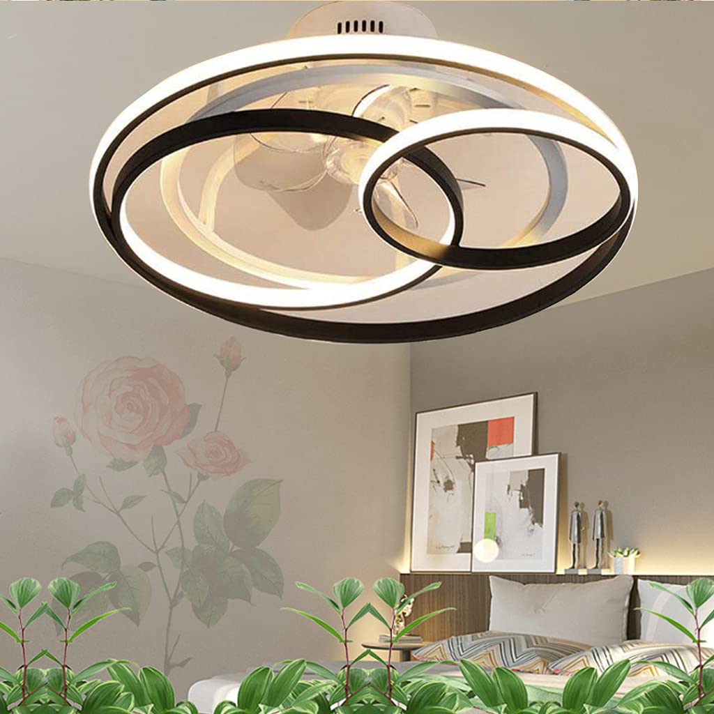 LED Ceiling Light Ceiling Fan With Lighting Modern Remote Control Dimmable Wind/Light Source Adjustable Quiet Fan Ceiling Lamp Bedroom Fan Lamp Living Room Nursery Dining Room,53cm - View #11