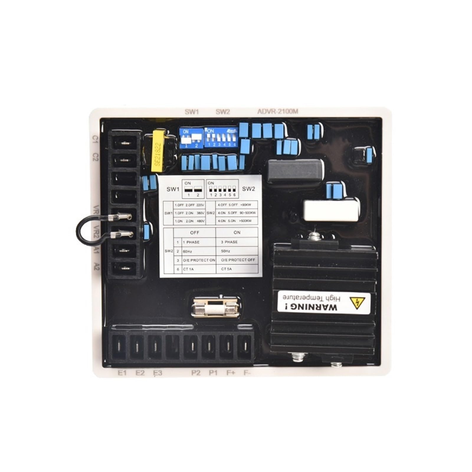 ZIPCOMAutomatic Voltage Regulator PM500 Stabilizer Board ADVR-2100M Original Automatic Excitation Regulator AVR