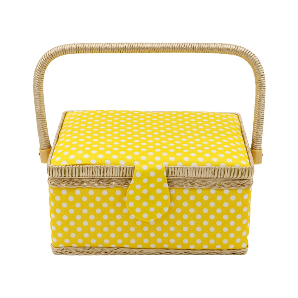 Panier à couture vide anti-poussière pour protéger tricot et broderie