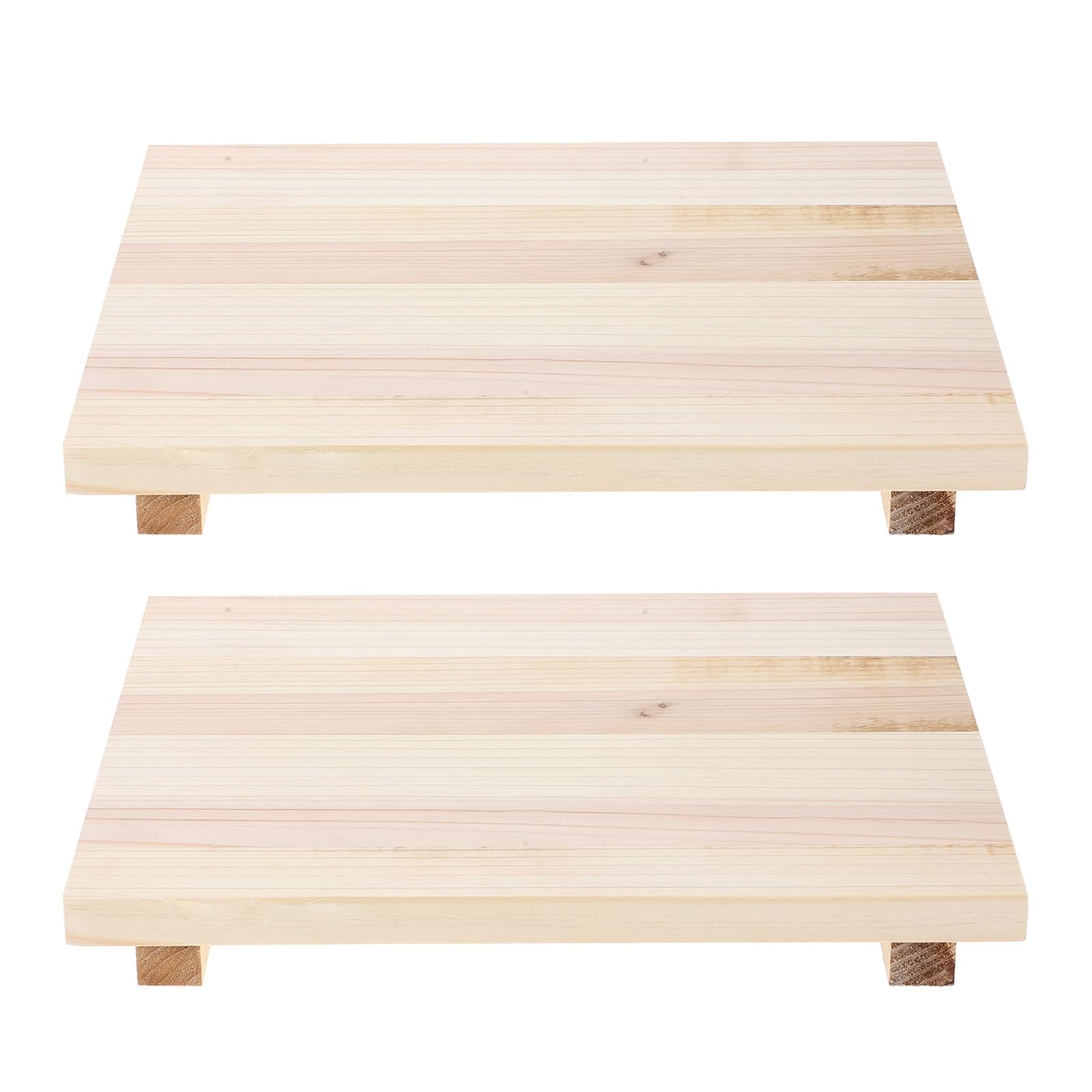 Didiseaon Tavola di Argilla in Legno 2 Pezzi per Scultura Ceramica Assorbente e Resistente Base Naturale per Modellare e Asciugare Argilla Artigianale