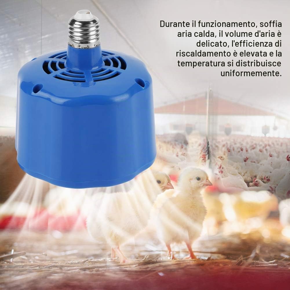 Lampada di riscaldamento 100-300W Termostato riscaldatore per pet pollo maiale strumento di calore della lampada del bestiame