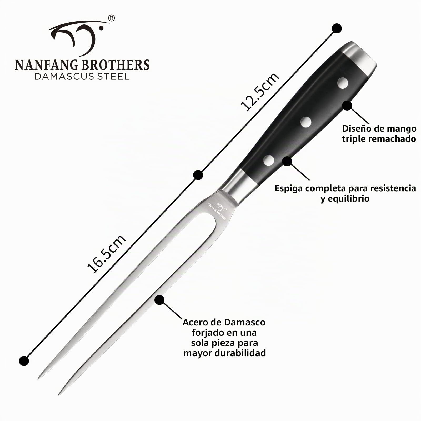 Set De Cuchillos De Cocina De Acero De Damasco Con Mangos Martillados Y Bloque De Madera, Conjunto De 18 Cuchillas De Cuchillos De Acero De Damasco Superior Cuchillo De Cocina Afilado Damasco