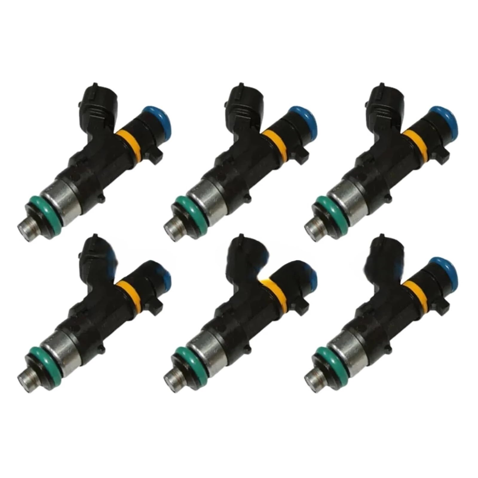 Nwirmtm One Color Injector Fuel For 03-08 For Nissan For Murano 350Z For Infiniti Fx35 G35 3.5L 16600Cd700 16600Cd701 16600Cd70a 0280158042 6Pieces Fuel Injectors