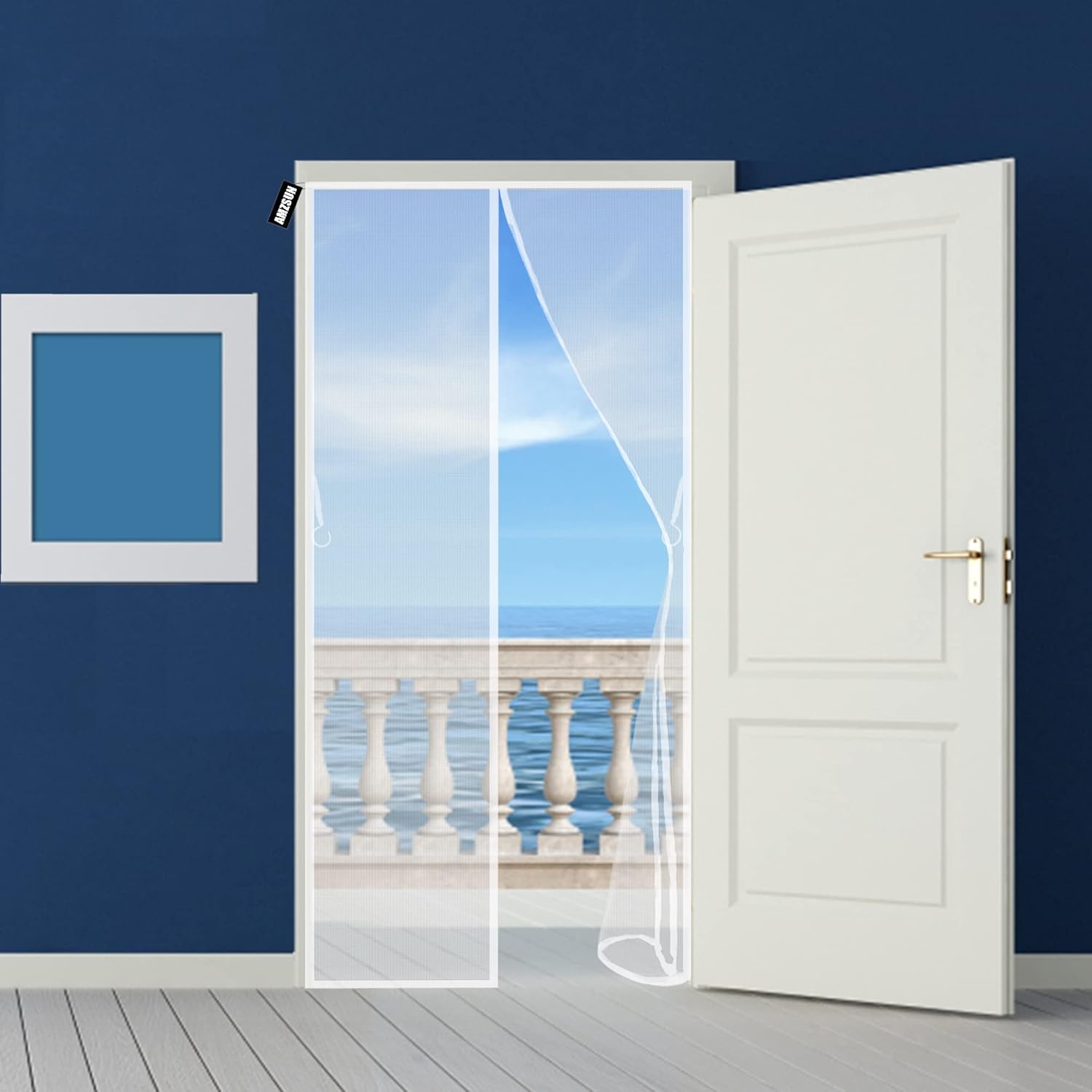 Fly Nets for Doors Fly Screen Door 165 x 220 cm Seal