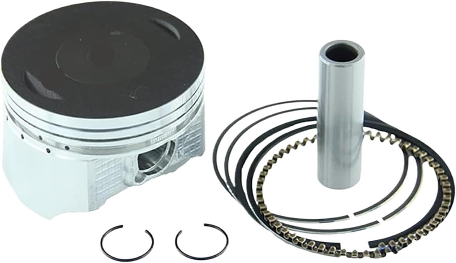 Compatible with 250cc CB250 Engine Quad Bikes HH 115 Piston Kit 65.5mm Piston 15mm Pin Ring Kit(Piston kit)