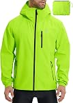 baleaf Rain Jacket Men Waterproof Impermeable Homme Windbreaker Running Cycling Golf Hiking Gear Hood Lightweight Packable
