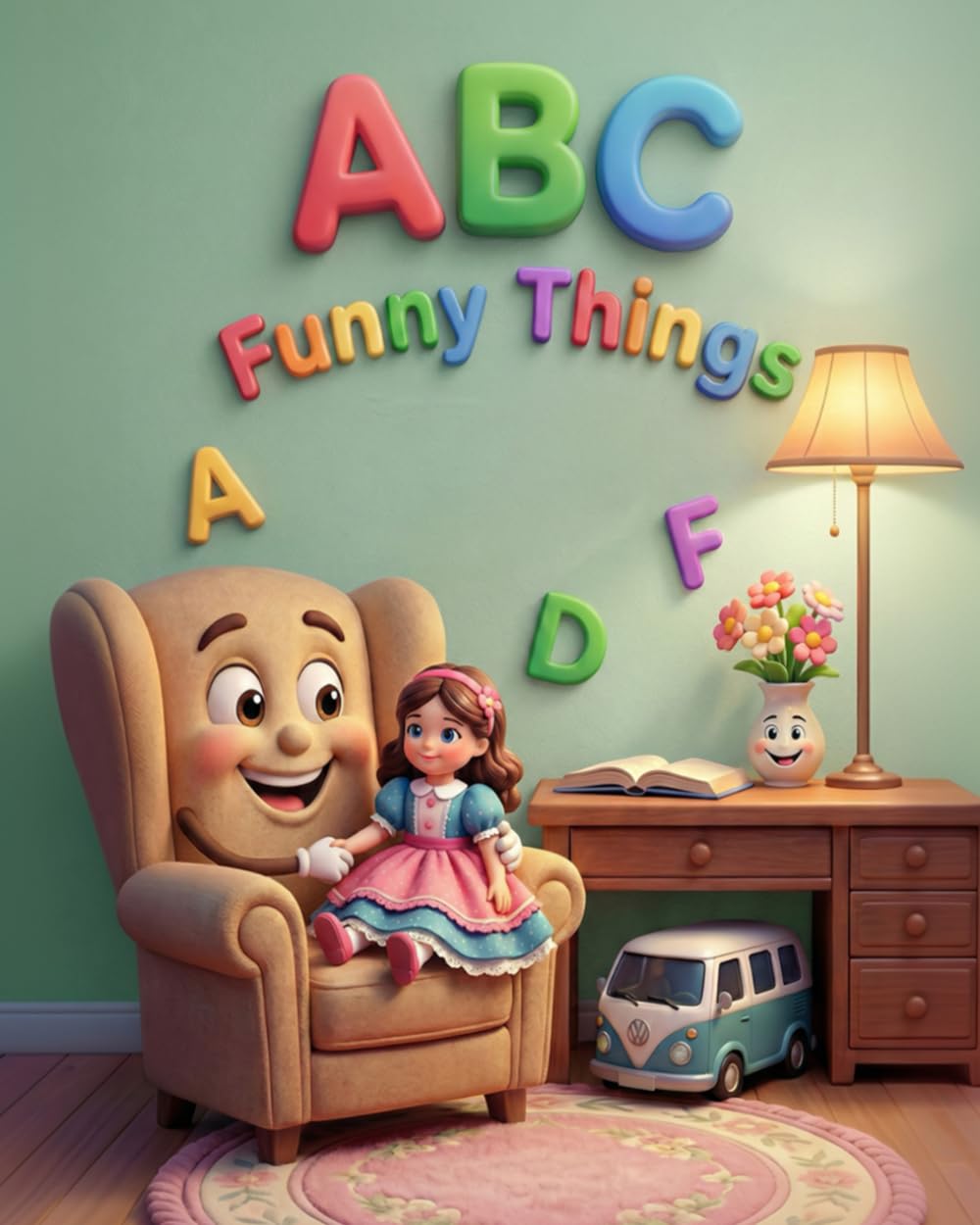 ABC Funny Things: Learning Letters Through Fun Images of Familiar Things