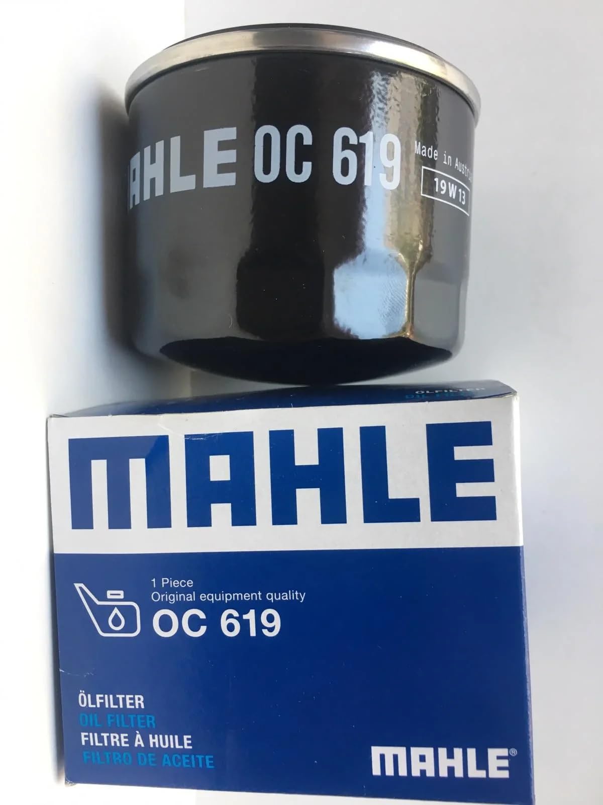 MAHLE YAĞ FİLTRESİ BMW S1000 RRK46 10-18 OC 619