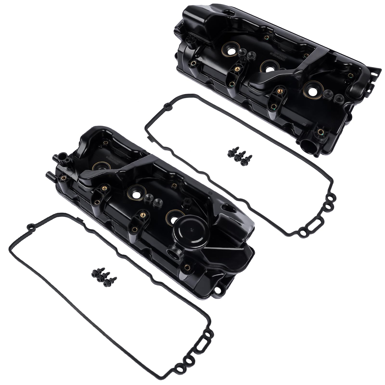 2* Couvercle de soupape de couvercle de culasse Compatible avec A4 A5 A6 A7 A8 Q5 SQ5 Q7 Q8 T0uareg Ama-Rok 3.0 TDI 059103469CG 059103469DE 059103470CS