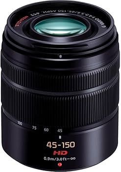 Amazon.com : Panasonic H-FS45150K Lumix G Series Lens (Black