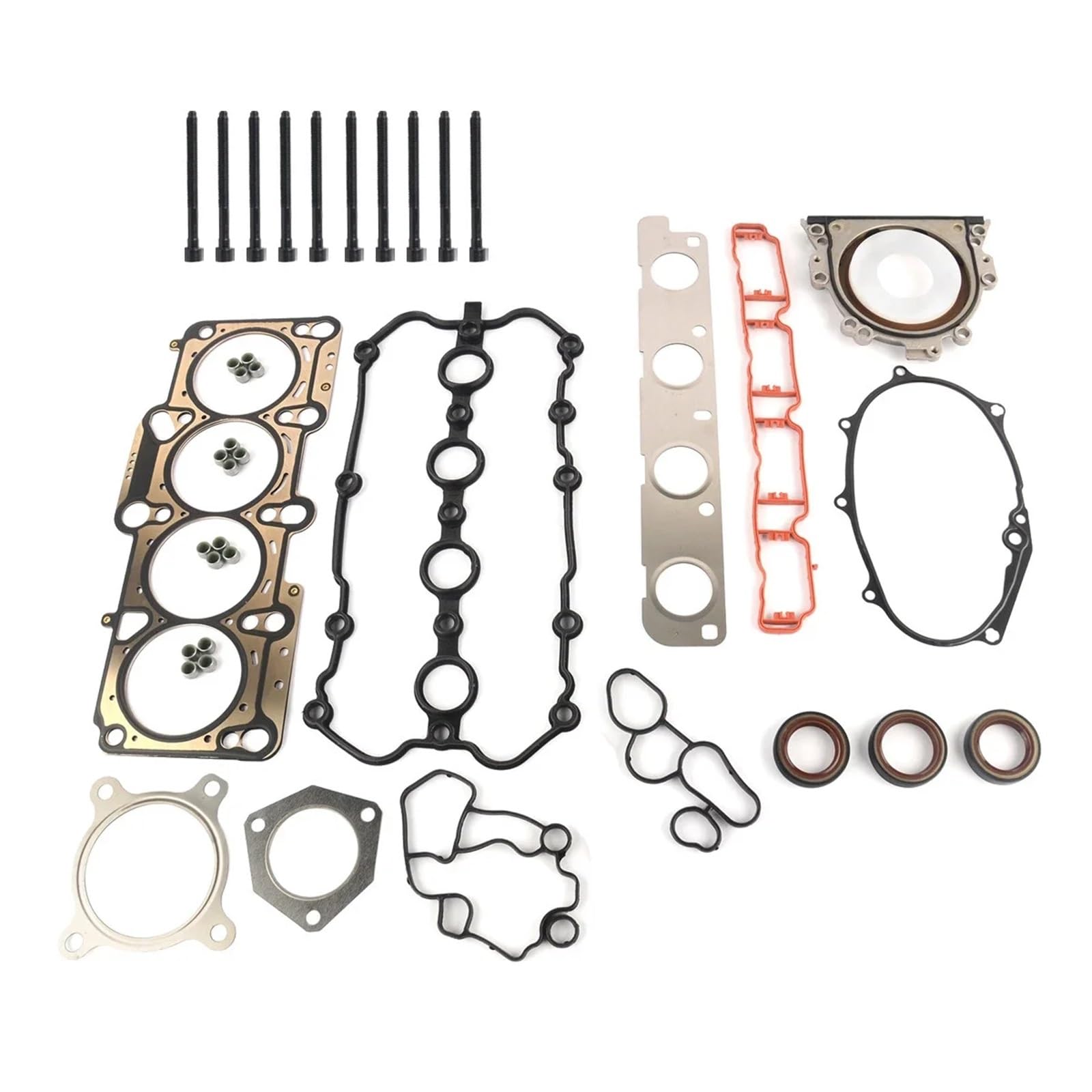 Kit de juntas de culata AP01 Kit de reparación de juntas de culata de motor para VW Golf para AUDI BPY 06A103171A