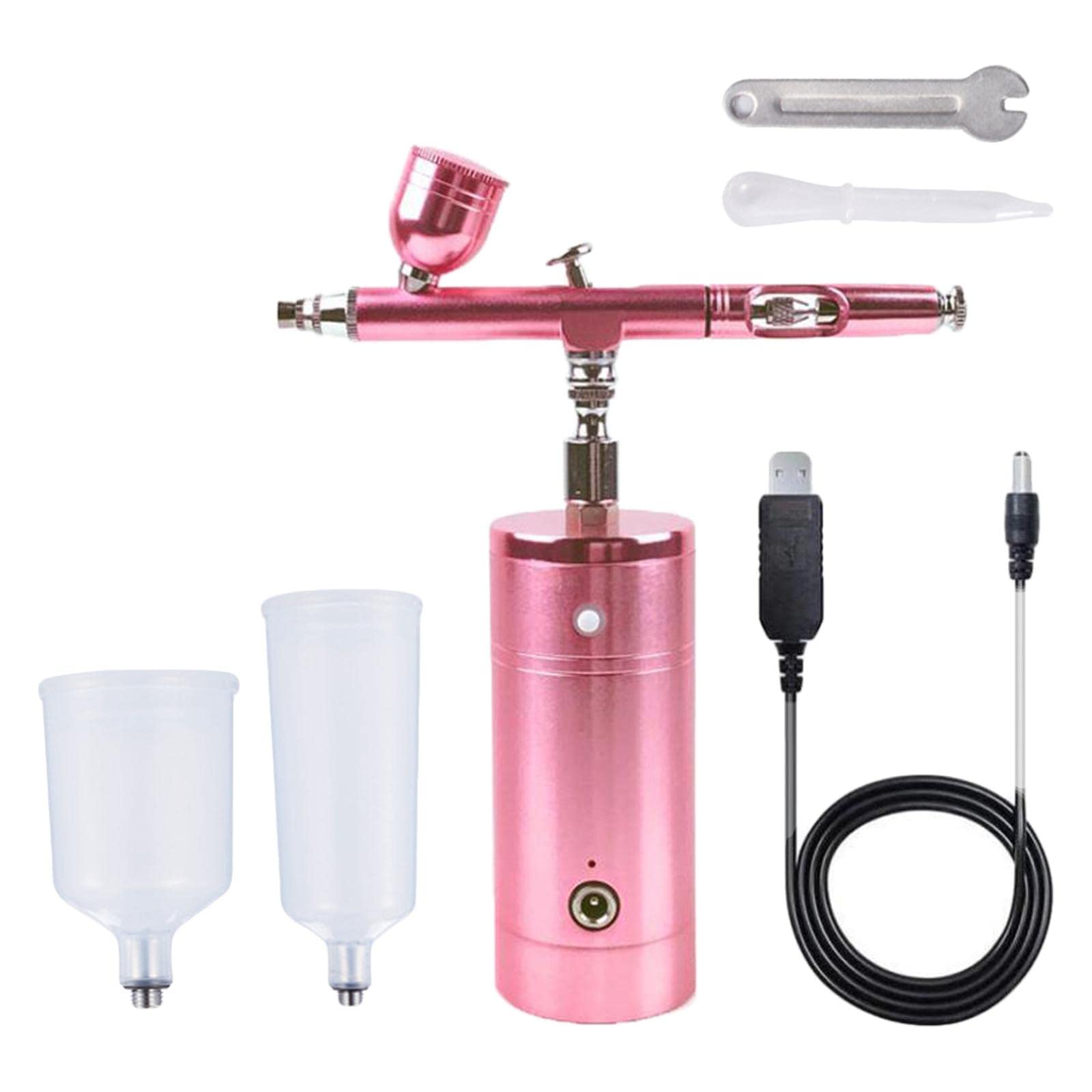 Amazon | ポータブル ミニ エアブラシ エアコンプレッサー キット