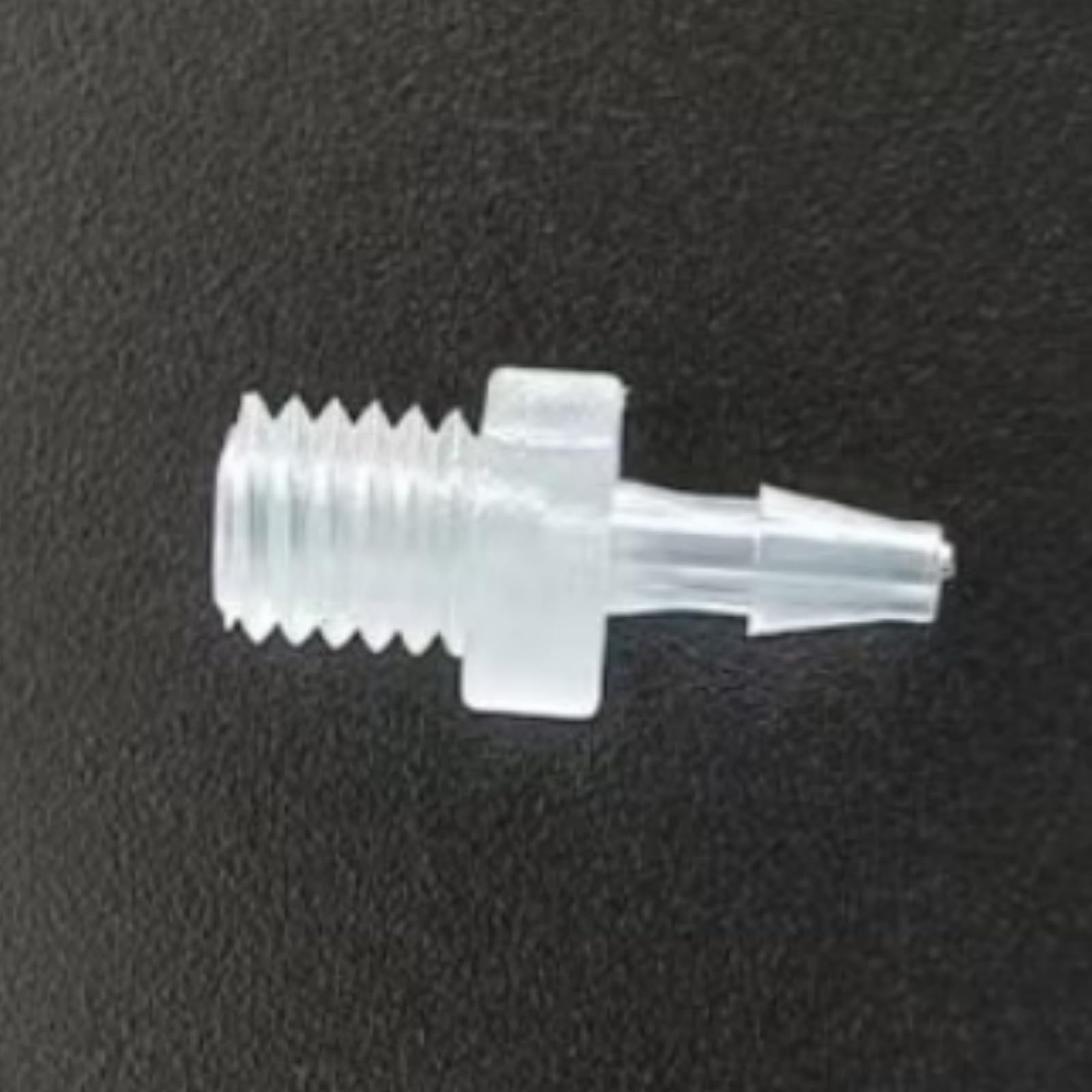 Plastikowa końcówka do węża, złącze adaptera z gwintem męskim 1/16" M5 do paliwa, gazu i cieczy - 25 szt.