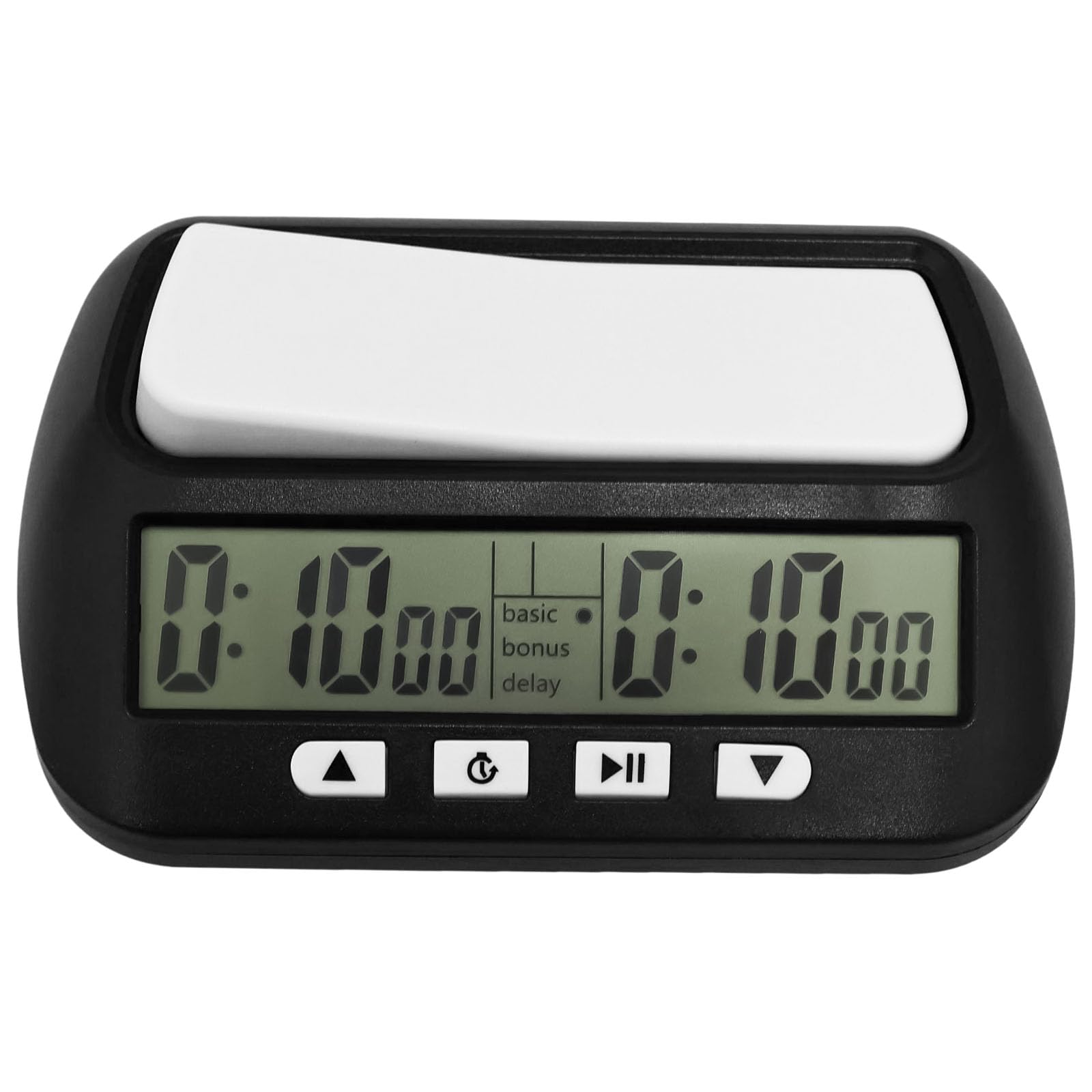 Kuanght Professional Chess Clock, 4 Modes Digital Chess Timer with Basic, Delay, Bonus and Forward Timing, Portable Chesses Clock Timer Suitable for Tournament Rooms, Home Use and Outdoor Activities