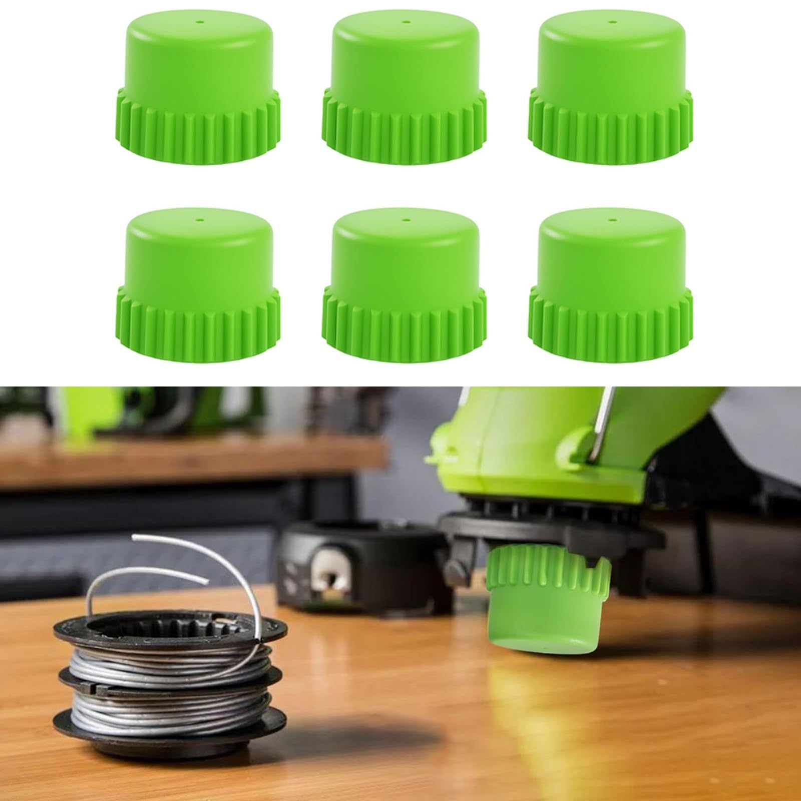6 manopole SB00L00 per decespugliatori Greenworks serie 80 V 40 V 24 V, in ABS resistente, parte di ricambio rapida