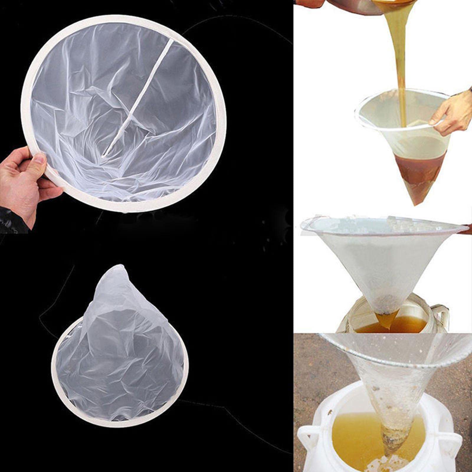 Trendy Retail Beekeeping Honey Strainer Filter Net Honey Strainer Honey Tools Honey Bucket
