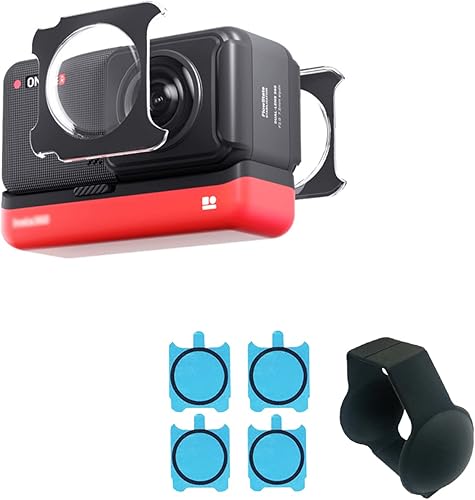 Protectores de lente dual para accesorios Insta360 One RS/ONE R