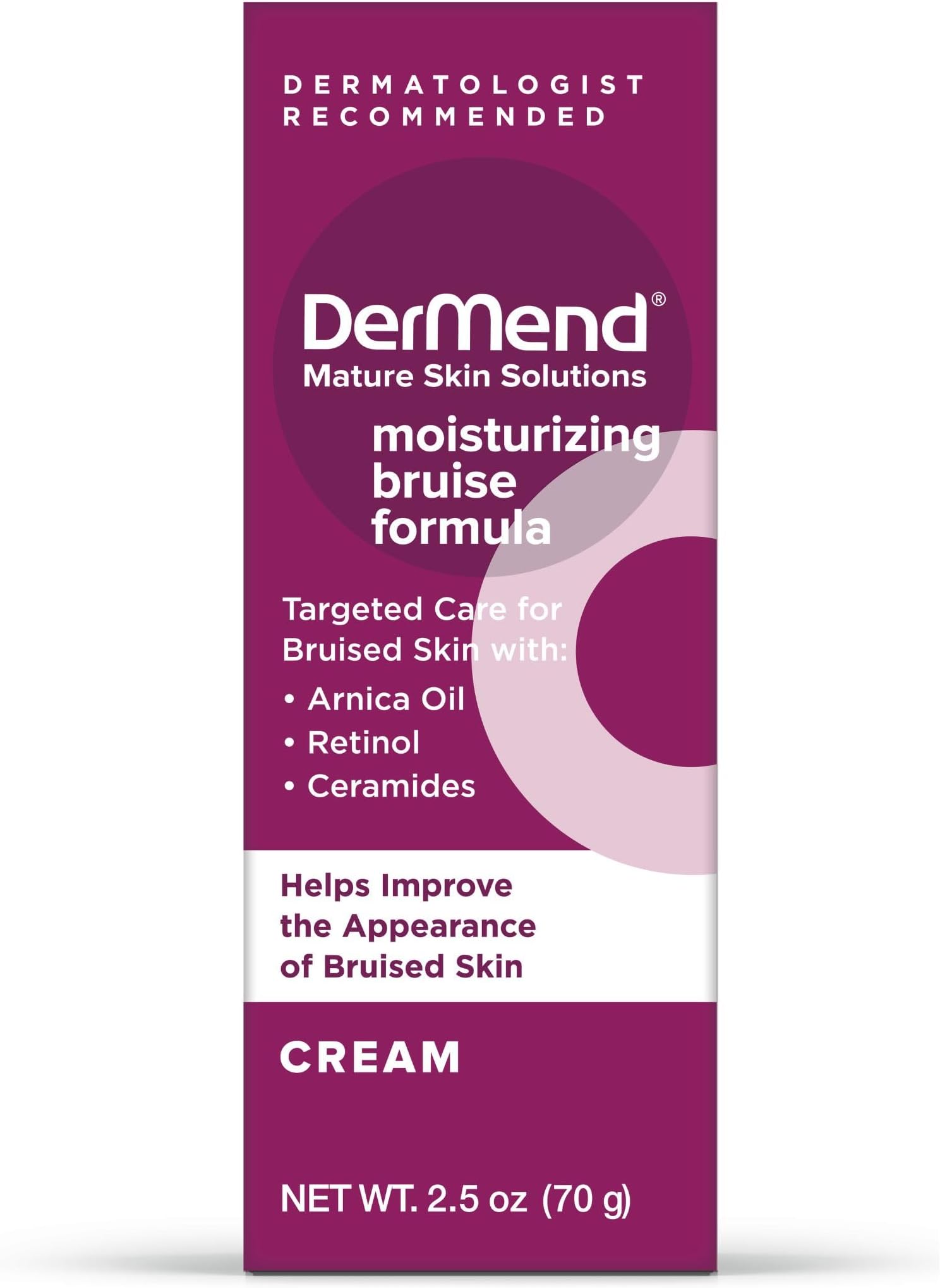 Dermend Bruise Cream 2.5 oz.