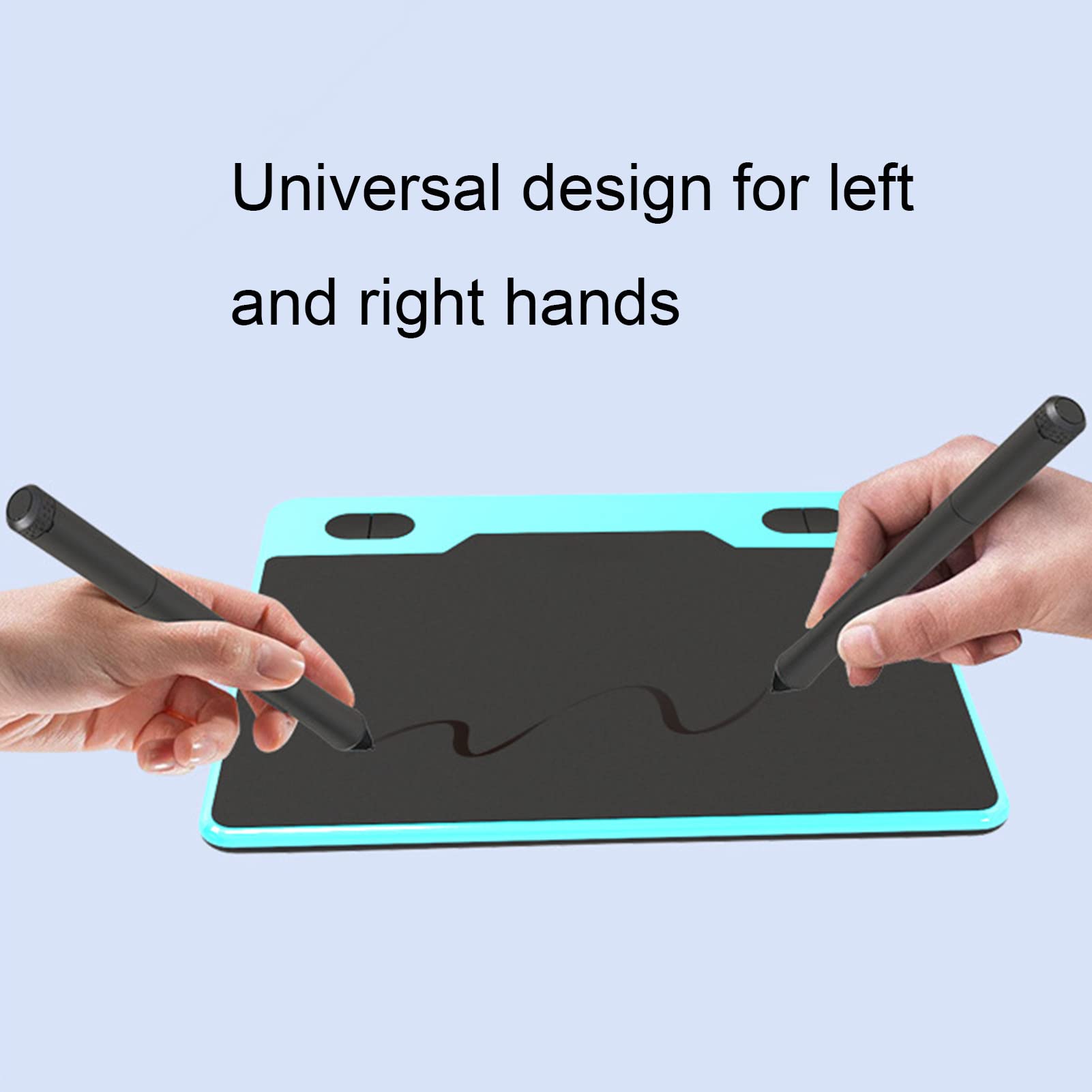 Tableta gráfica Digital Tableta gráfica de teléfono móvil Tablero de Dibujo Digital Ligero Compatible Compacto para OS Tableta gráfica para periféricos de computadora de teléfono móvil Double The