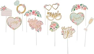Amscan Mint to Be Photo Props for Bridal Shower - 13 Pcs