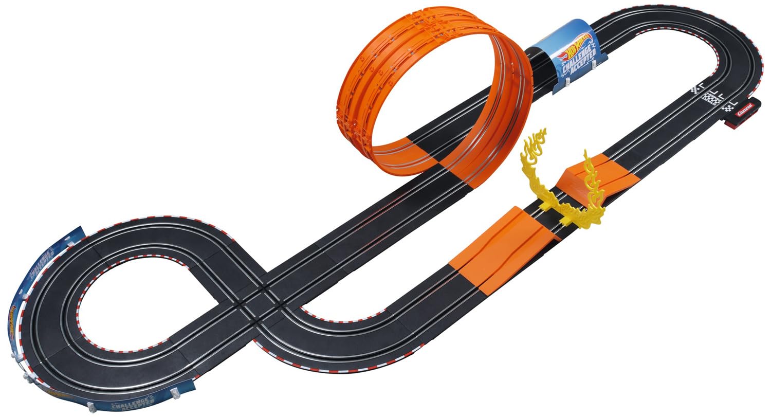 Carrera GO!!! Hot Wheels 5.3 Rennbahn-Set I Rennbahnen und lizensierte Slotcars | bis zu 2 Spieler | Für Jungs und Mädchen ab 6 Jahren & Erwachsene