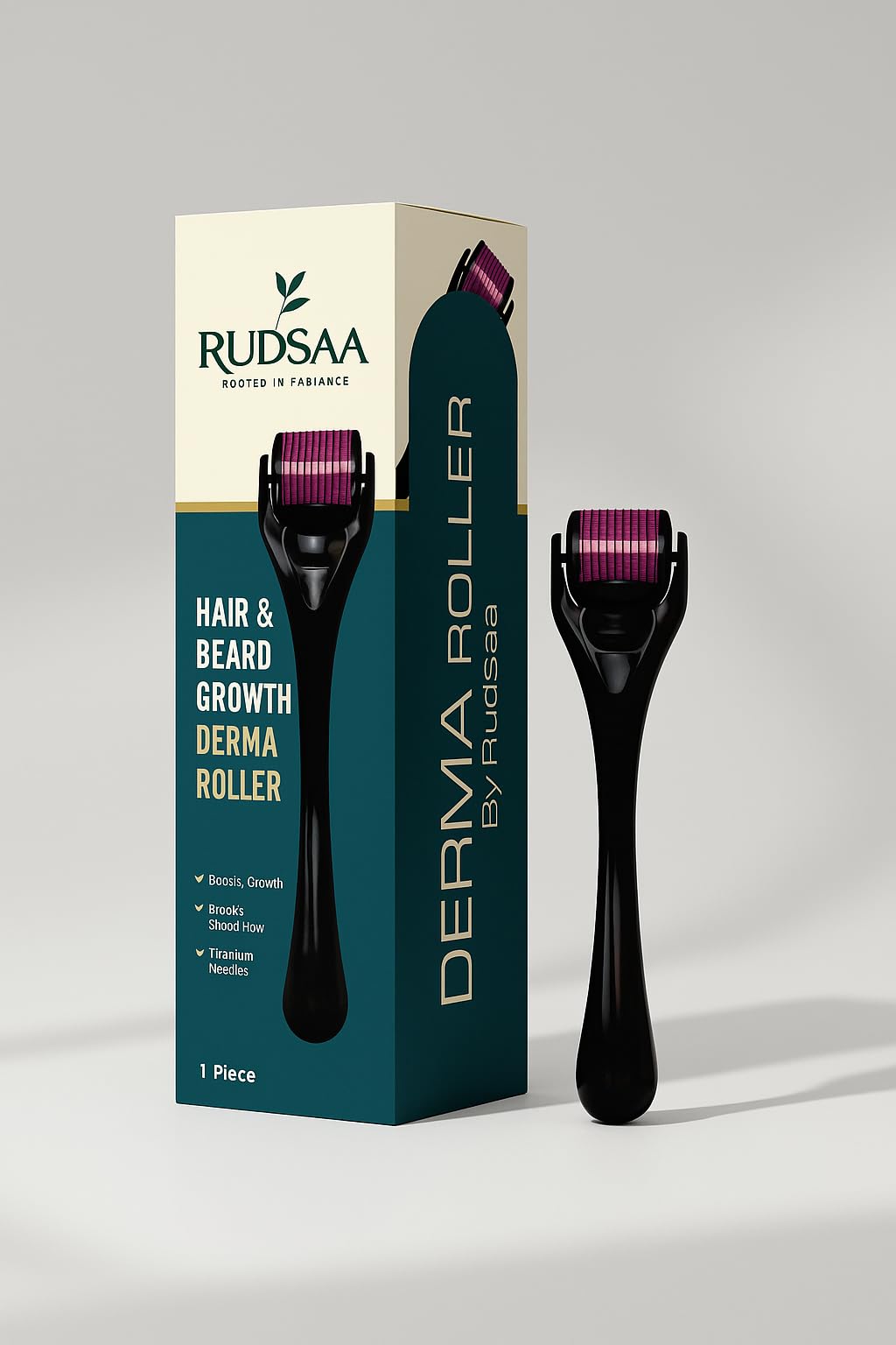 RUDSAA Premium Derma Roller 0.5mm with 540 Micro Needles – For Hair Growth, Acne Scar Removal, Skin Rejuvenation,derma roller for hair growth, Anti-Aging, Facial & Scalp Care, Professional Quality-image-17