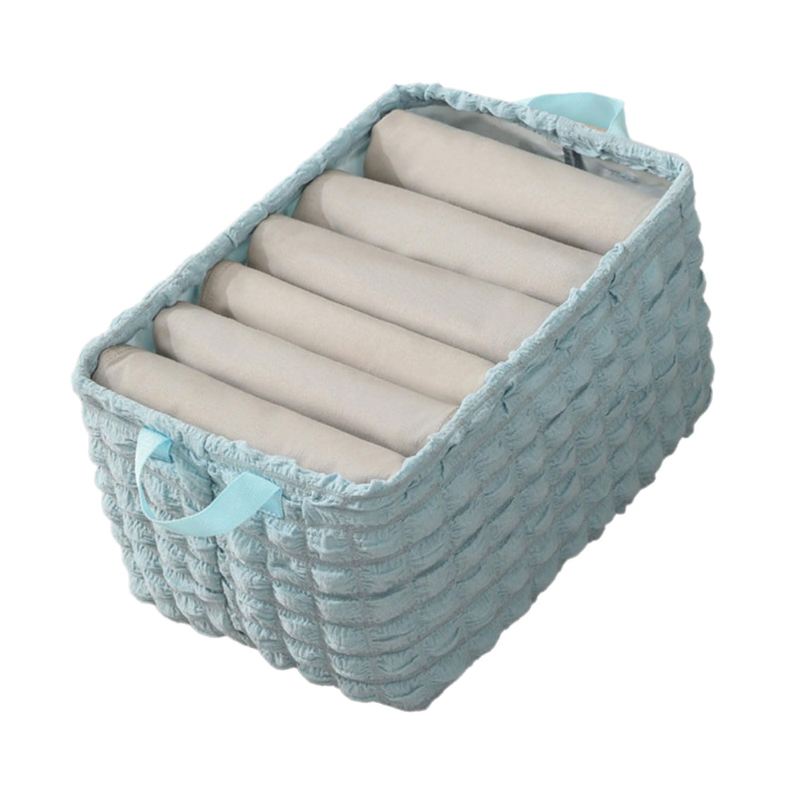 APGLSXY Practical Storage Box for Intimates and Socks Underwear Organiser Lingerie Panty Divider for Home Use and Traveling Bedroom Storage Bin