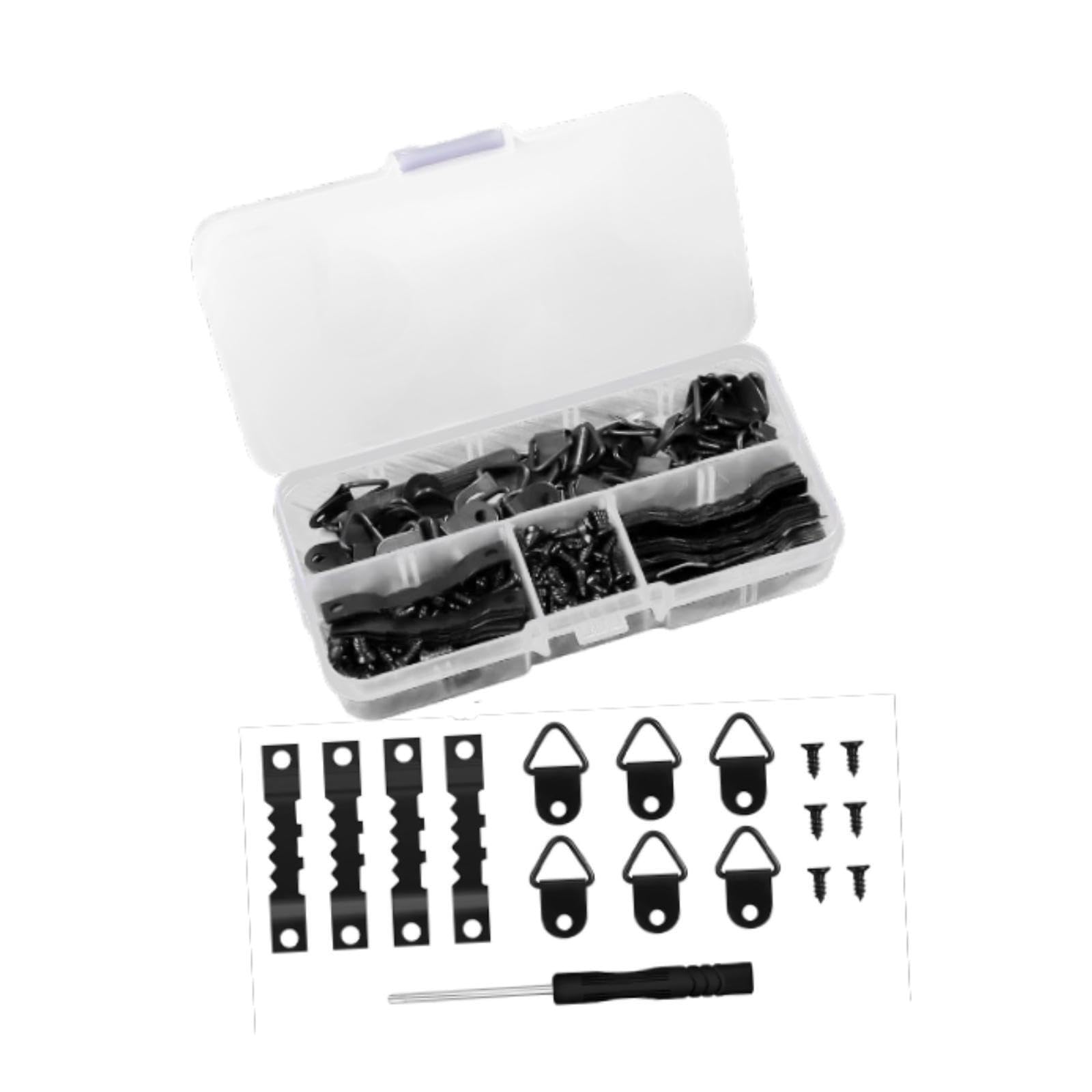 Twisaxc Reliable Picture Hangers Easy Installation With Screws Home Decor By Flawlessly Showcasing Photos And Artwork Sawtooth Picture Frame Hanger Portable