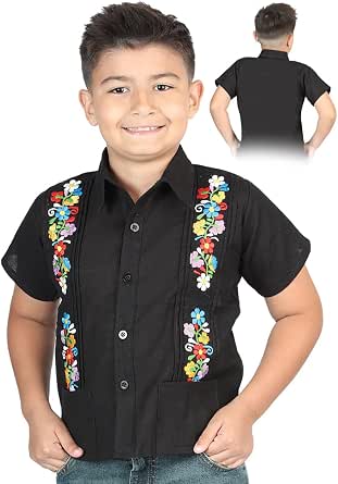 Artisanal Embroidered Blouse 100% Cotton Black 602527 main image 0