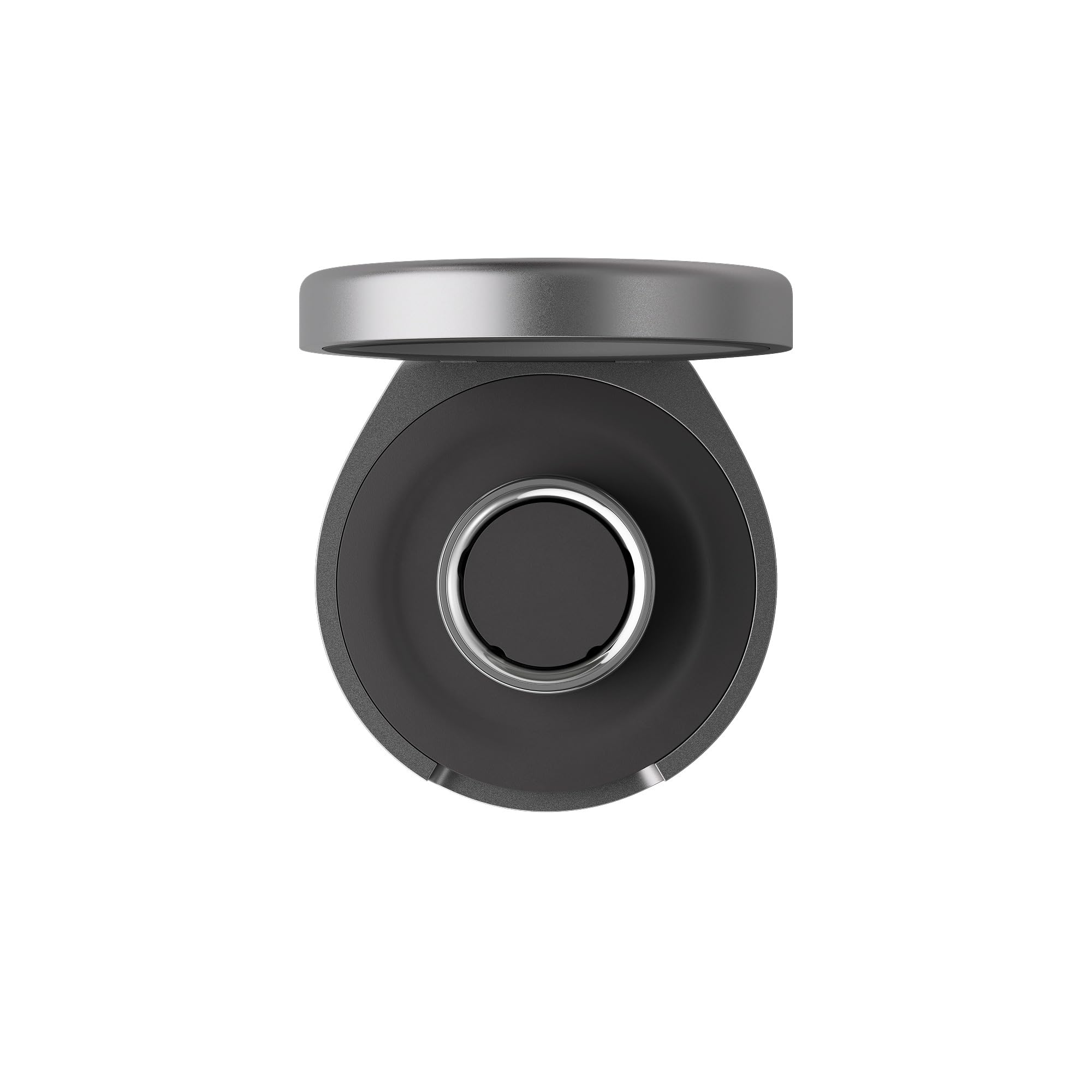 Oura Ring 4 (câble USB-C Non Inclus) Boîtier de Recharge - Gris foncé - Taille 4 - Peut contenir jusqu'à 5 recharges/capacité de Recharge d'un Mois, Recharge en 90 Minutes