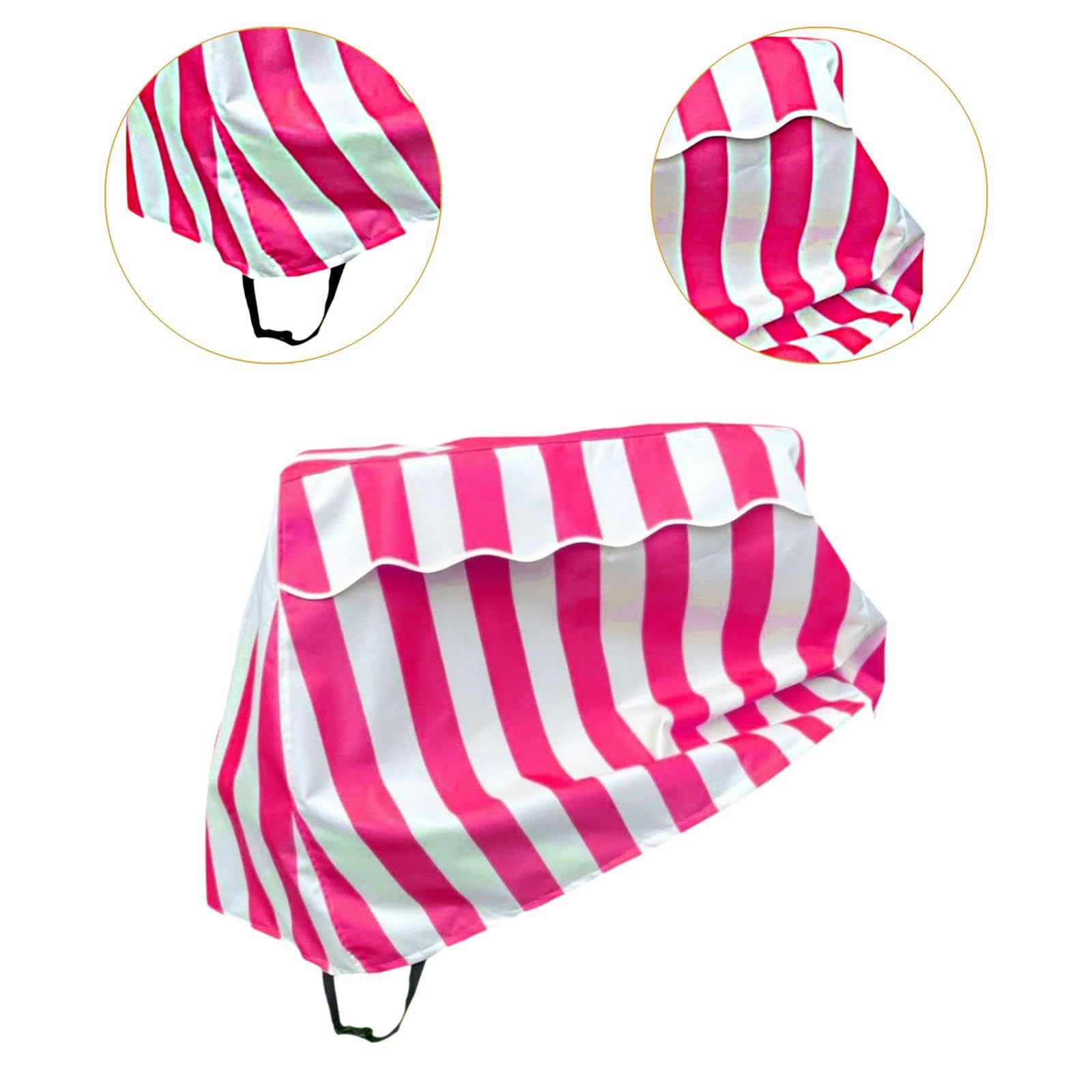 Housse pour Table de Jeux d'eau en Tissu Oxford Robuste. Coupe-Vent, Imperméable et Anti-poussière, avec Poignées et Boutons-Pression pour Une Fix, Rose