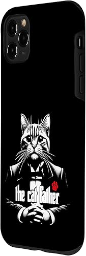 Miniatura 2 de iPhone 11 Pro Max The Catfather Fathersday Funny Gifts Best Birthday Cat Dad Case