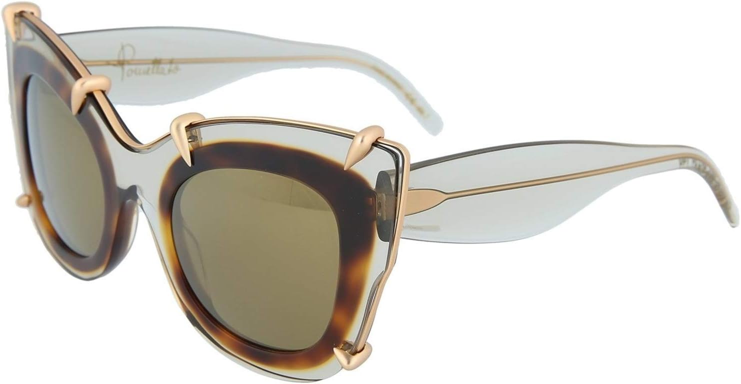 Pomellato Sunglasses Womens Square Beige Beige Brown PM0003S-30000052-003