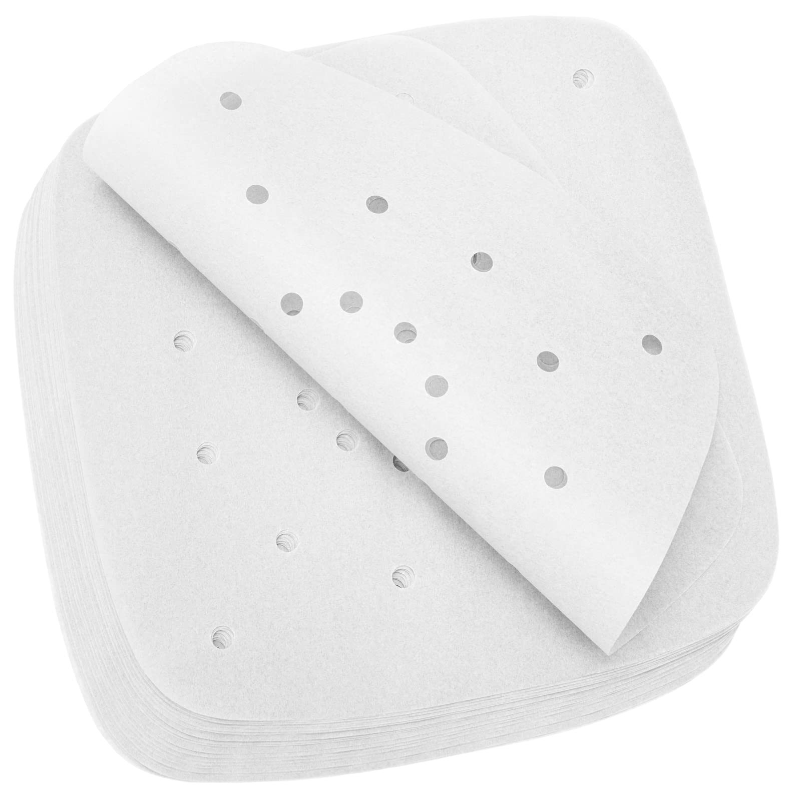 200pcs Air Fryer Parchment Paper Disposable Liner 8.5inch, Premium Perforated for Air Fryer, Streamer, Pans, No Burn, Easy Cleanup