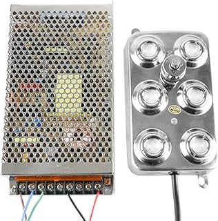 Niome Mist Maker fogger, 6 Head Ultrasonic Mist Humidifier 304 Stainless Steel with Transformer for Gardening and Swimming Pool