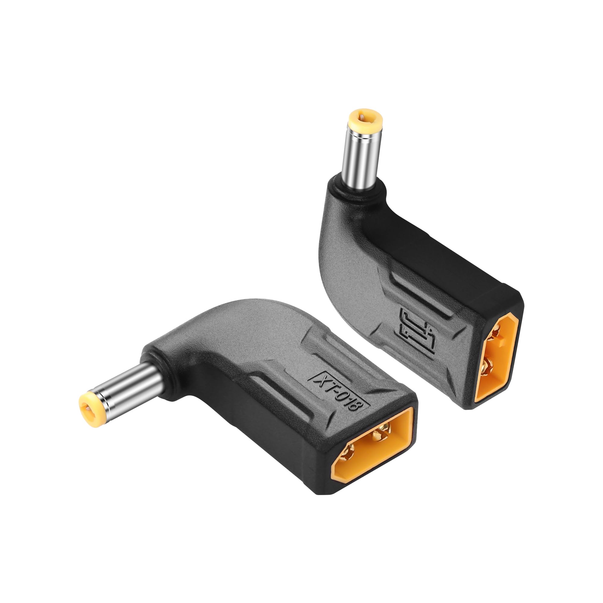 SinLoon 2 Pack XT60 to DC5525 Adapter XT60 to DC 5.5mm X 2.5mm Wireless for TS100 Soldering Iron, FPV Monitor Power,Drone (XT-018)