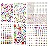 2774PCS Gem Stickers, Self Adhesive Gems for Crafts, Acrylic Bling Heart Sticker, Jewel Stickers Crafts self Adhesive, Assorted Shapes Jewels Rhinestones Sticker, Craft Supplies for Kids