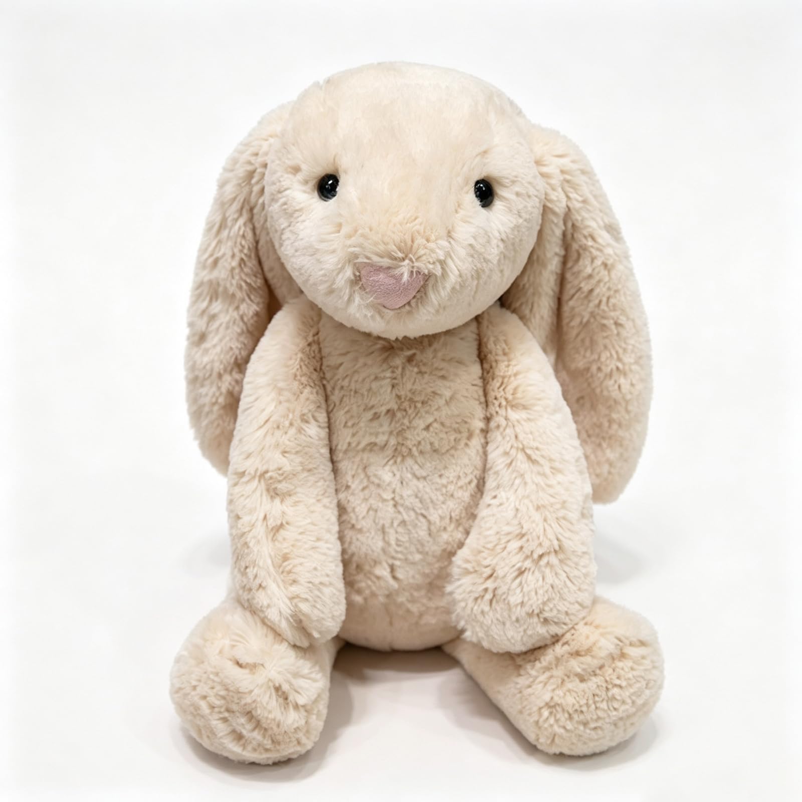 Bunny Plush, 20 cm Apricot Rabbit Teddy, Soft Stuffed Animal for Infants