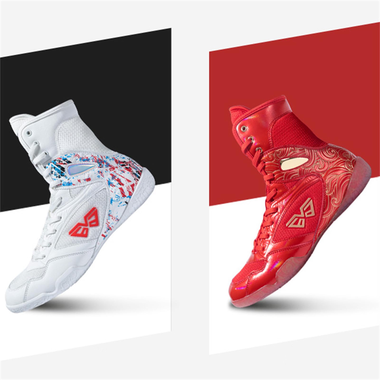 Zapatos De Boxeo Hombre Lucha Libre Artes Marciales Zapatillas De Gimnasio Botas Ligeras Y Transpirables Botas De Fitness para Interiores