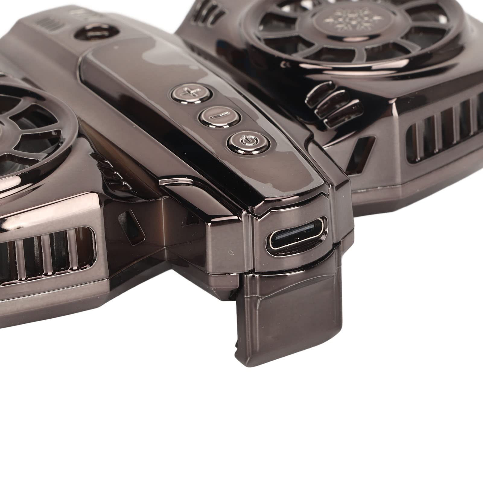 Raffreddatore per Cellulare, Radiatore per Cellulare a Basso Rumore con Doppio Chip di Raffreddamento a Semiconduttore, Telefoni Cellulari con Larghezza da 2,6 a 3,5 Pollici per