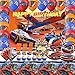 Heidaman Hot Car Party Decorations Car Wheels Party Decorations Boy Party Decorations Contains Backdrop Banner Tablecloth Balloons Cake Toppers Plates Cutlery Paper Towelsâ€¦