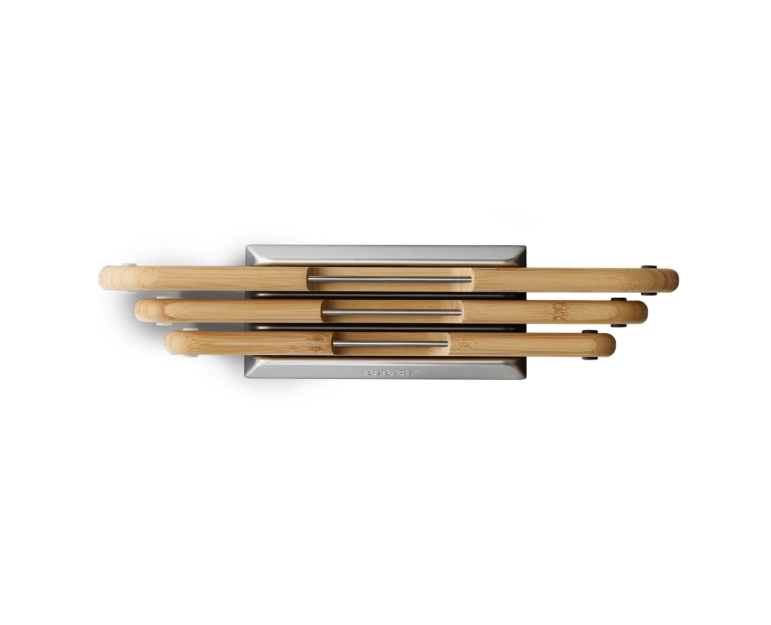 Amazon.de: Joseph Joseph Nest Boards 3-teiliges Bambusholz Schneidebrett-Set,  Beidseitig Nutzbar, Rutschfeste Fe, Edelstahl-Bgel,  Lebensmittel-Symbole, Metallstnder