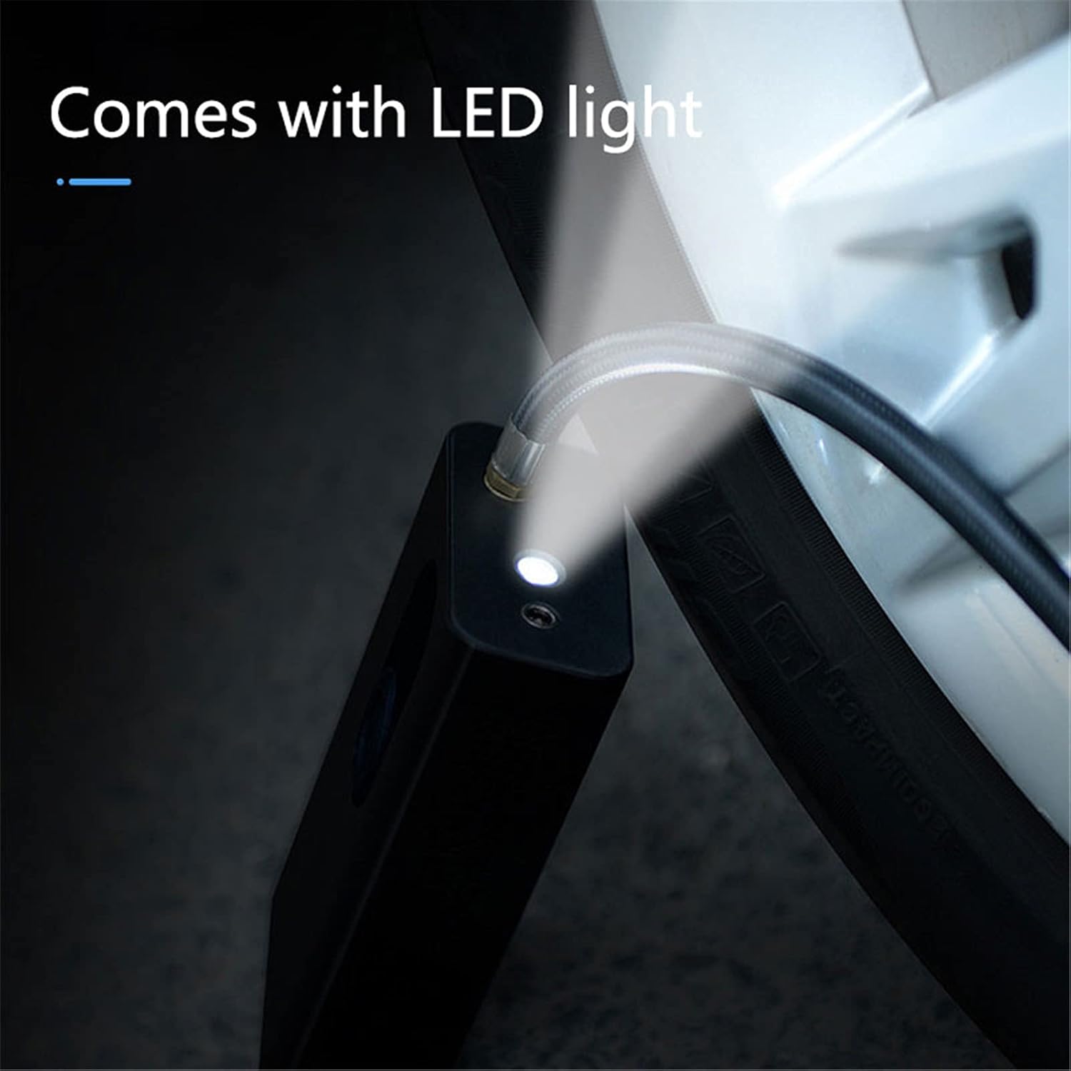 車のオートバイ自転車タイヤの携帯用電気エアーポンプのための3x2000Mah 12V 150psiの車の空気圧縮機のインフレータポン