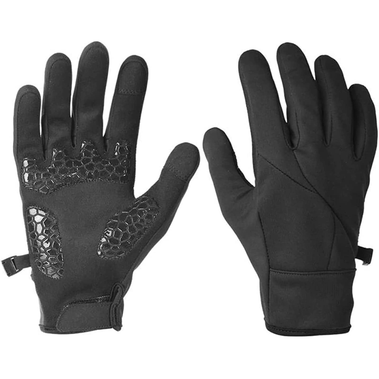 GAENZA Nuevo Guantes de Pantalla táctil, Deportes al Aire Libre, Ciclismo, Senderismo, montañismo, Manoplas, Guantes Impermeables de Invierno para Hombres con Dedos completos Guantes de Invierno