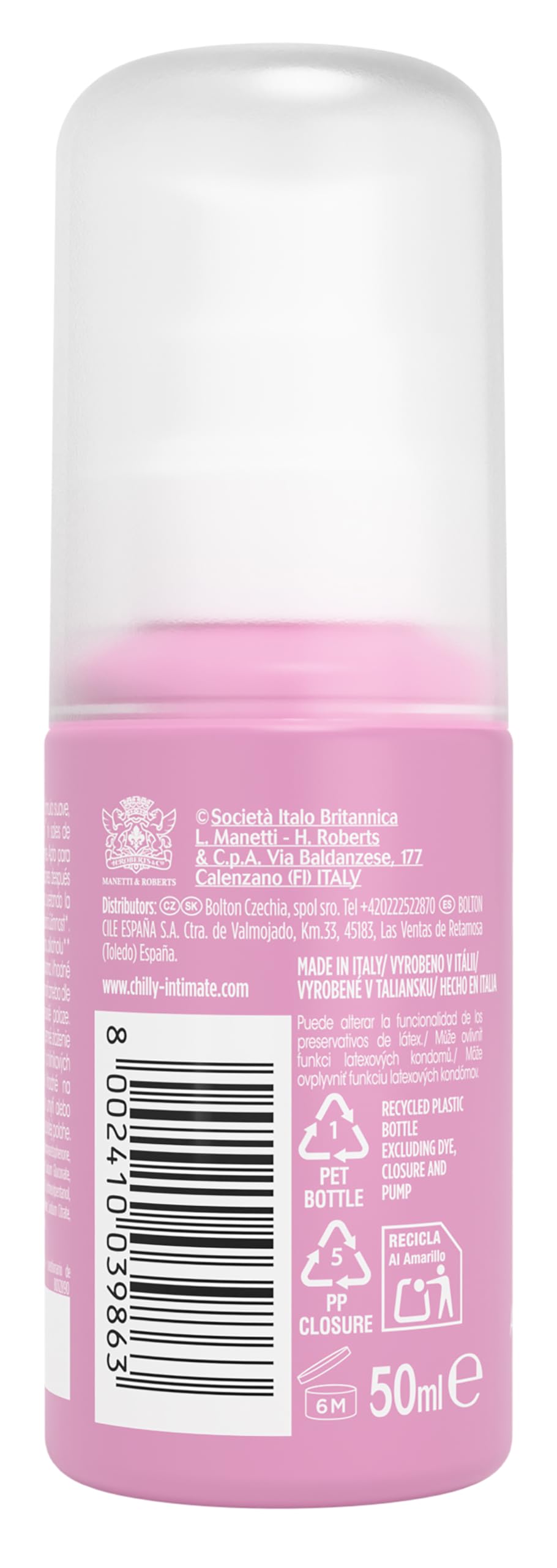 Desodorante íntimo en pulverizador Chilly delicado 50 ml — view 2